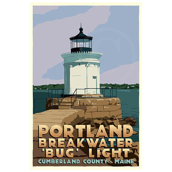Portland Breakwater Bug Light