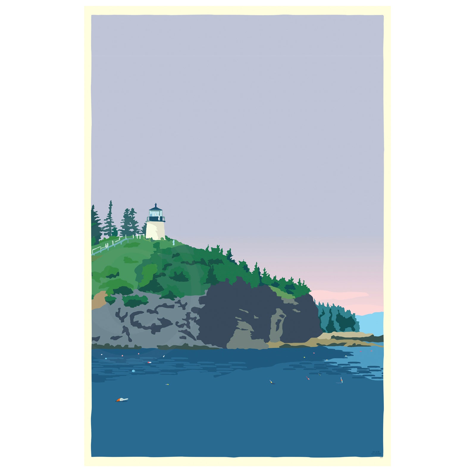 After The Storm Art Print 36" x 53" Wall Poster By Alan Claude - Maine
