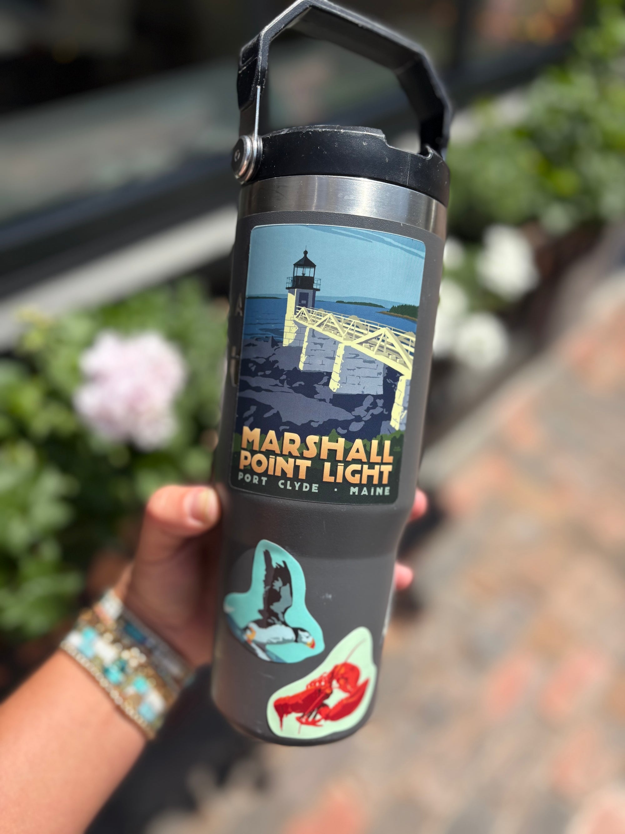 Marshall Point Light Sticker