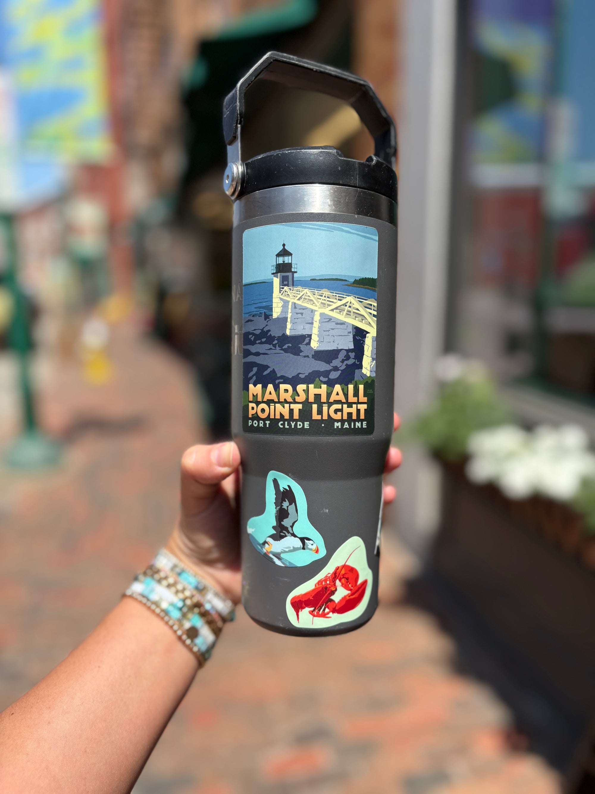 Marshall Point Light Sticker