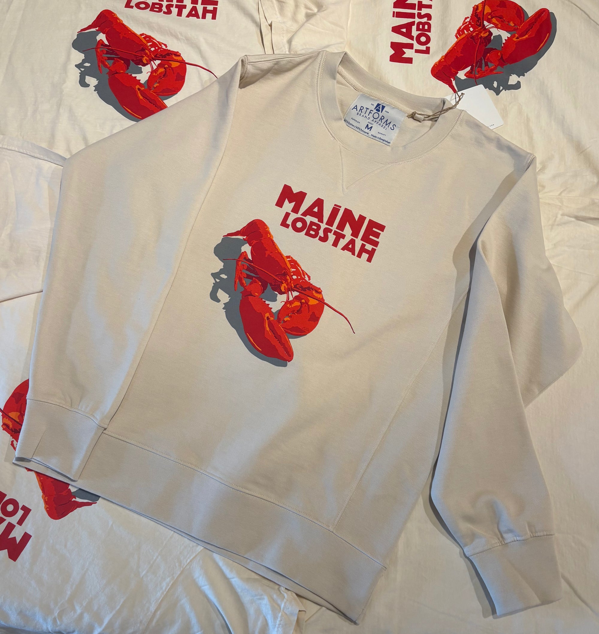 Maine Lobstah Sweatshirt