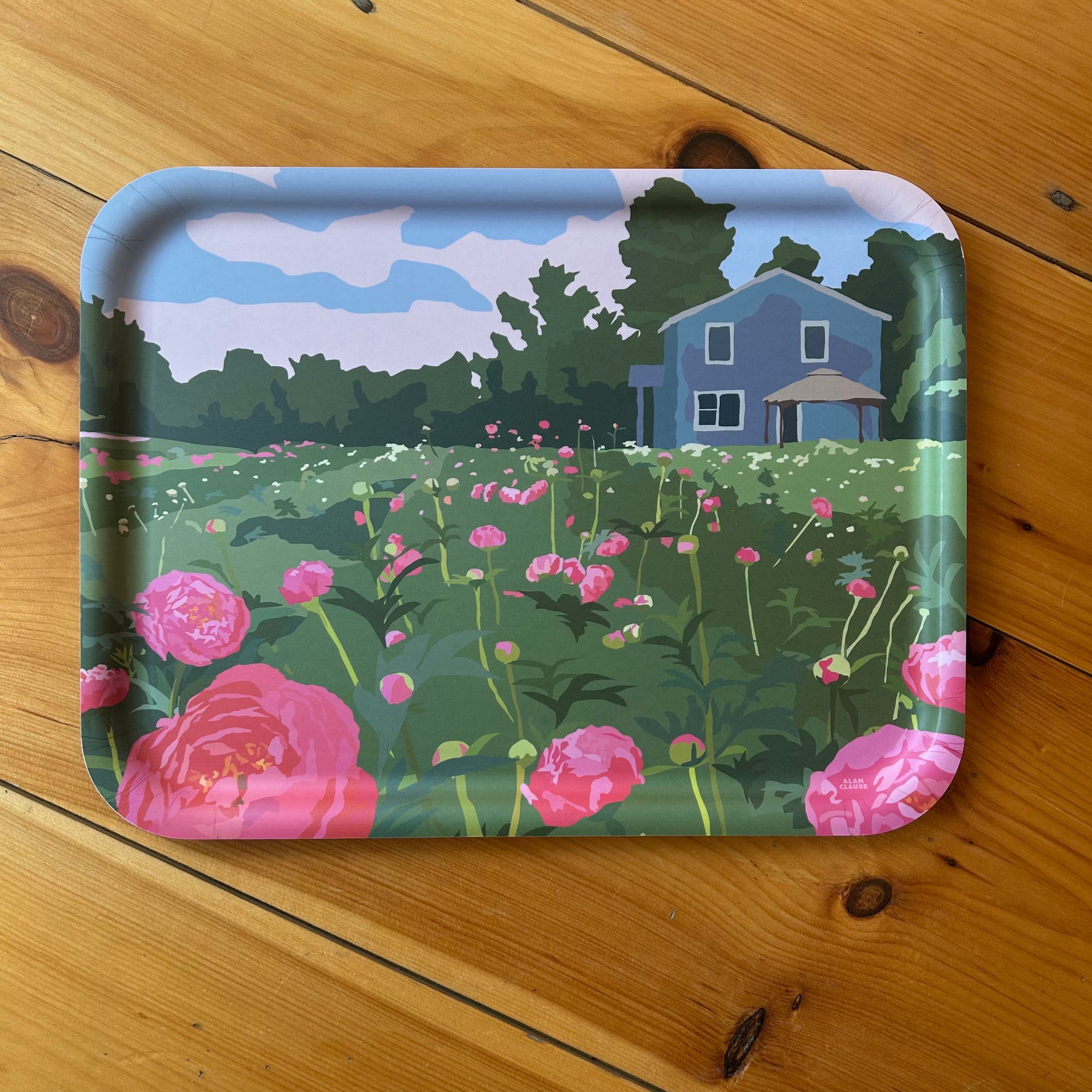 *NEW* Peonies Tray
