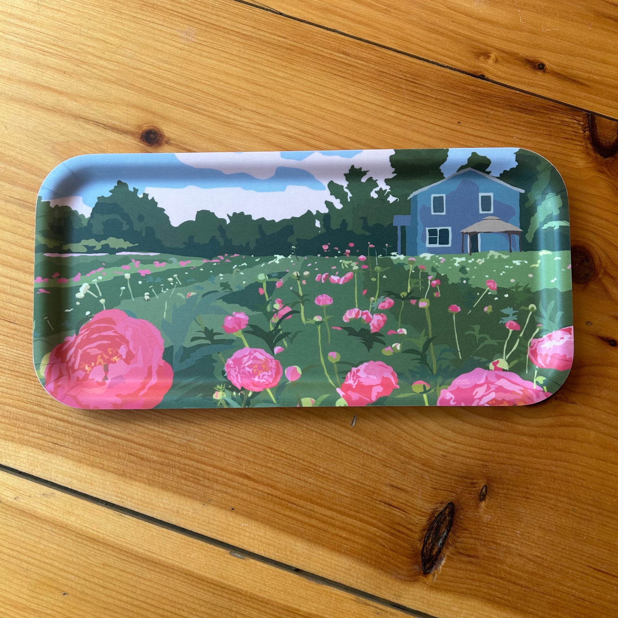 *NEW* Peonies Tray