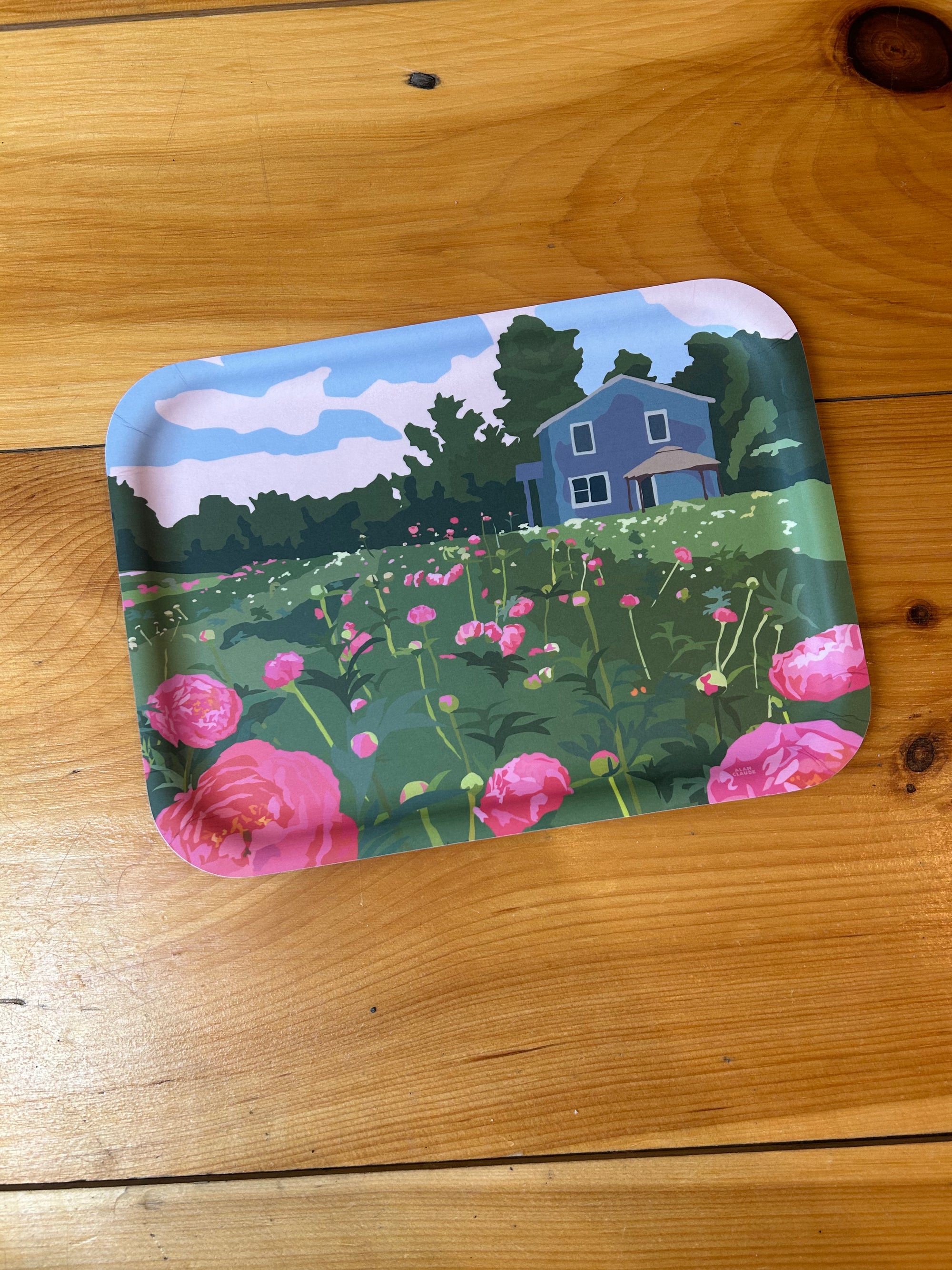 *NEW* Peonies Tray