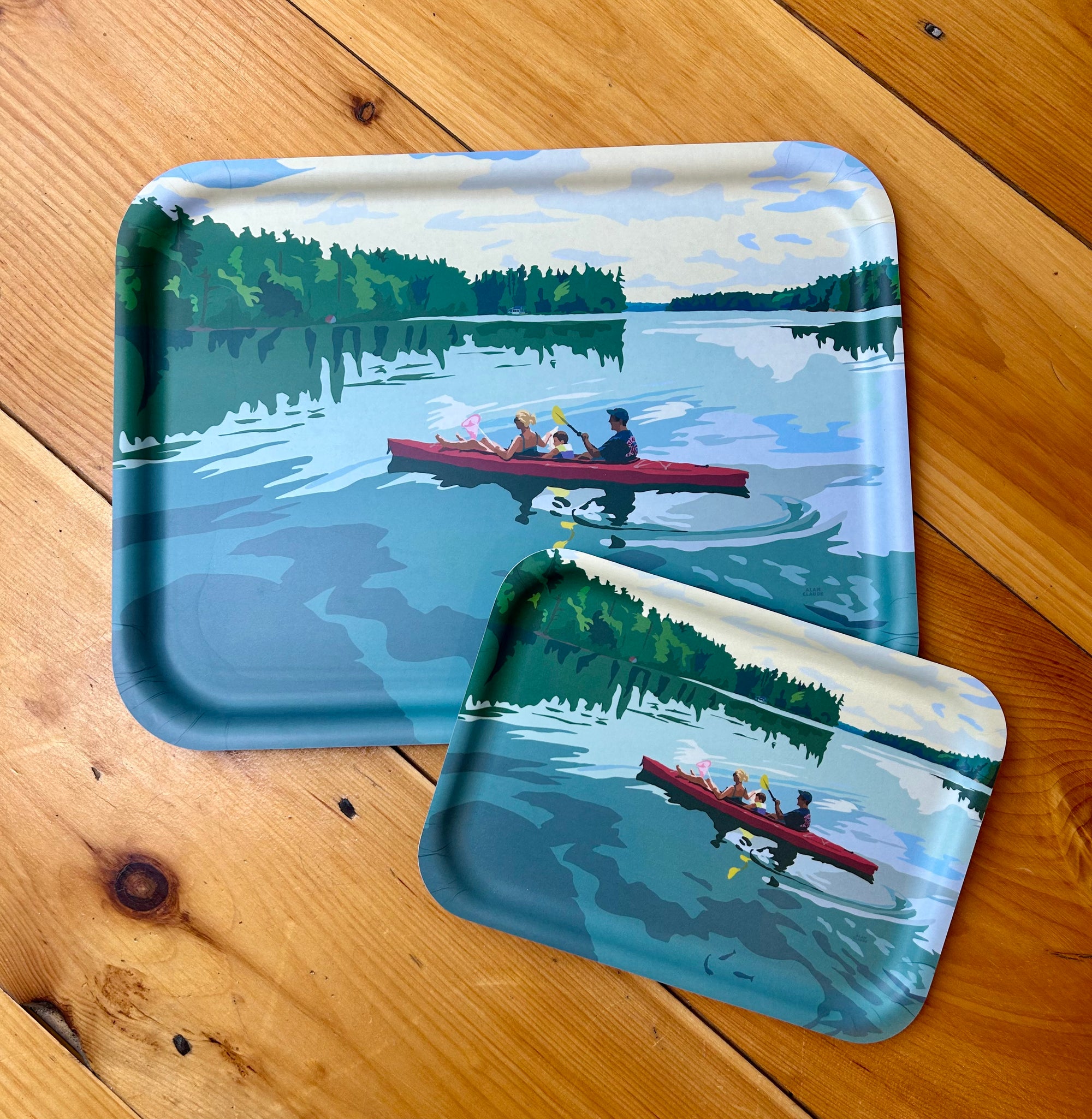 *NEW* Kayaking on a Lake Tray