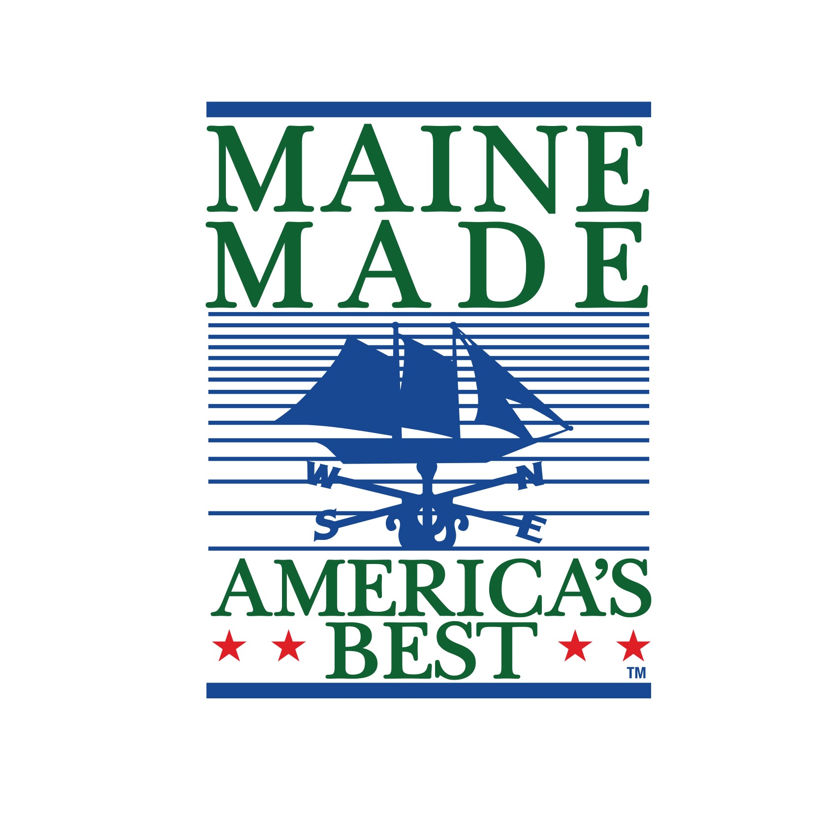 MAINE WOOD FRAME 8" x 10" 1901 Maine Flag