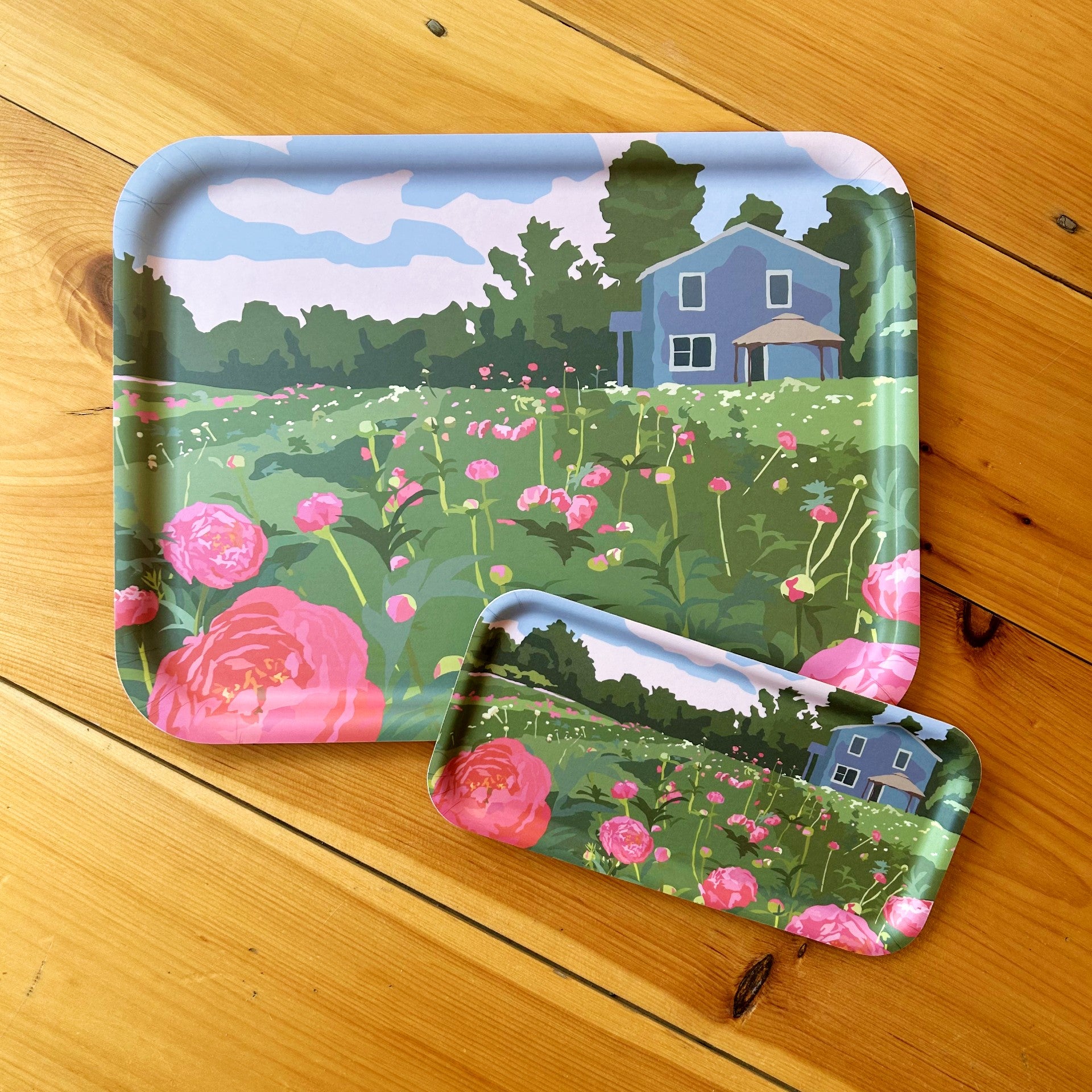 *NEW* Peonies Tray