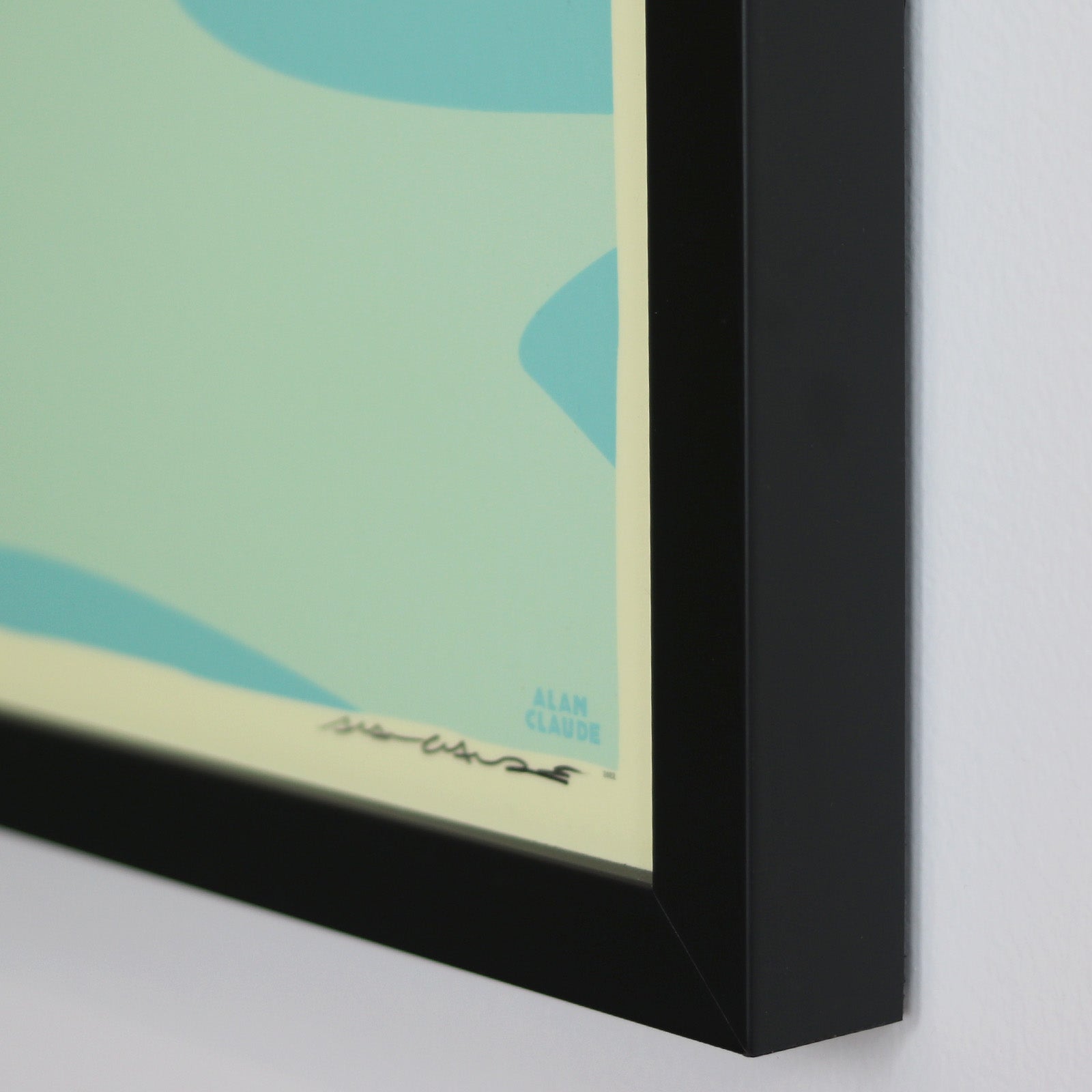 Anchored Art Print 18" x 24"  Framed Wall Poster - Maine