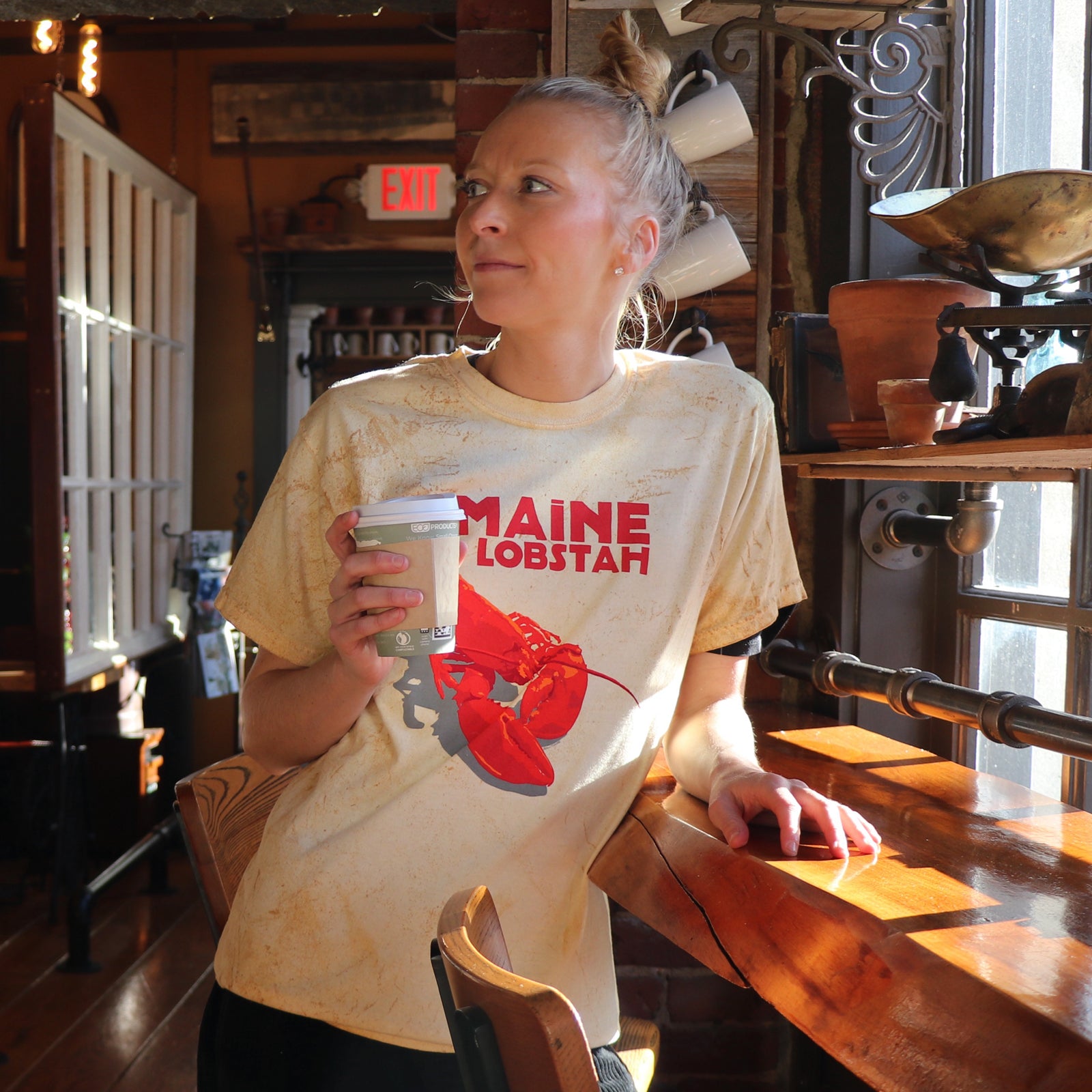 SOLD OUT!  Maine Lobster T-Shirt Maine Lobstah