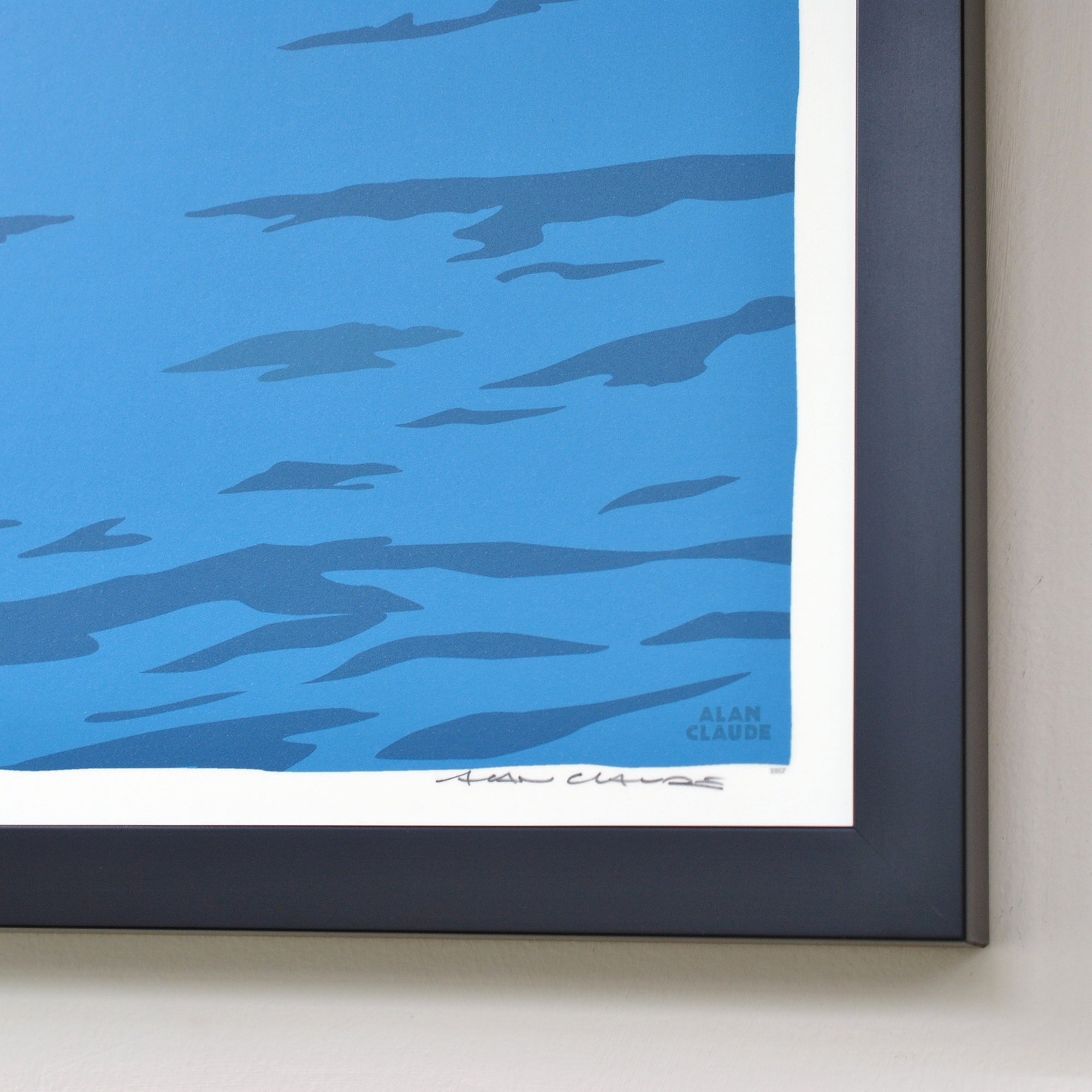 Point Judith Light Art Print 18" x 24" Framed Wall Poster By Alan Claude - Rhode Island