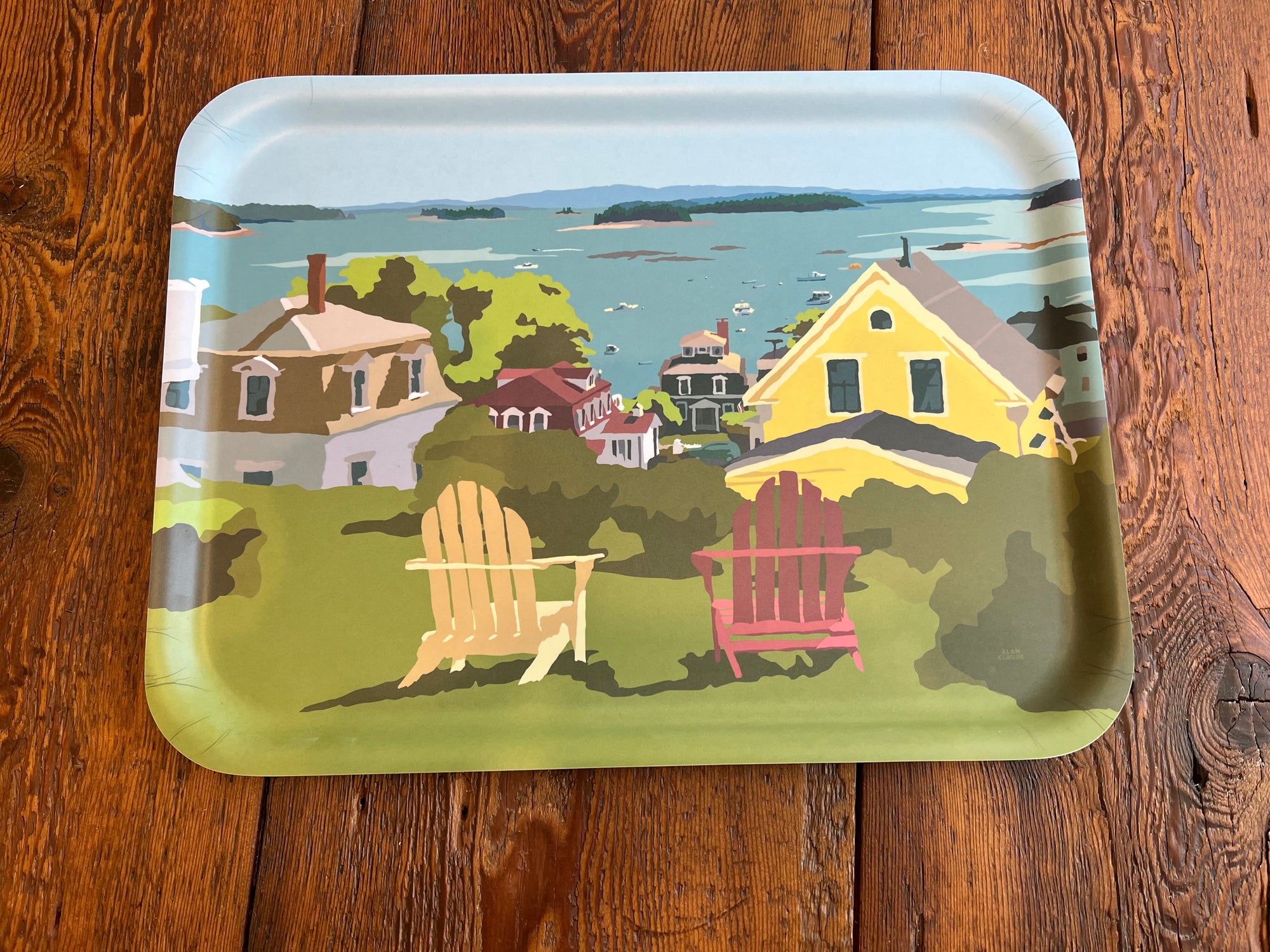 Stonington Harbor Tray