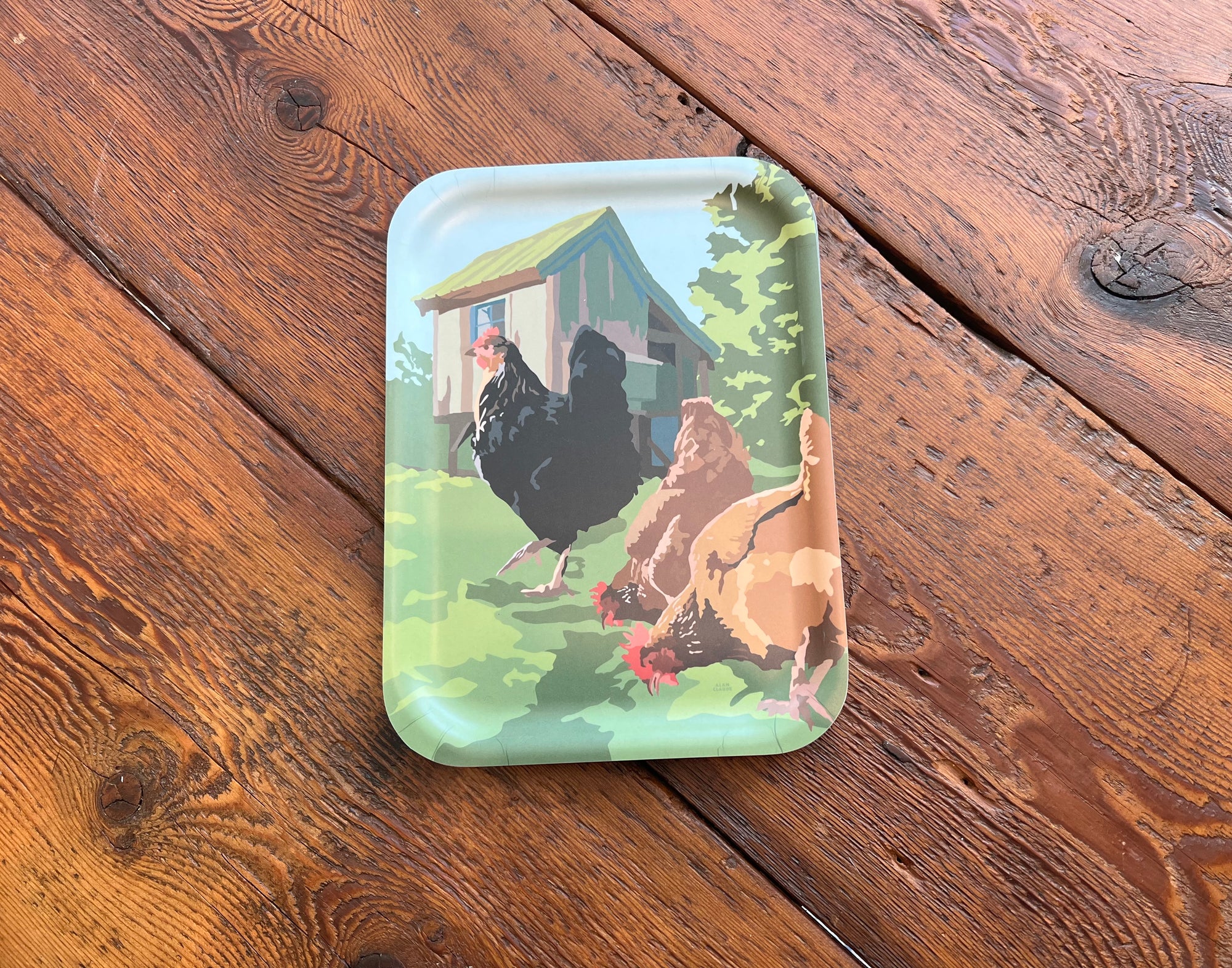 Spring Chickens Tray