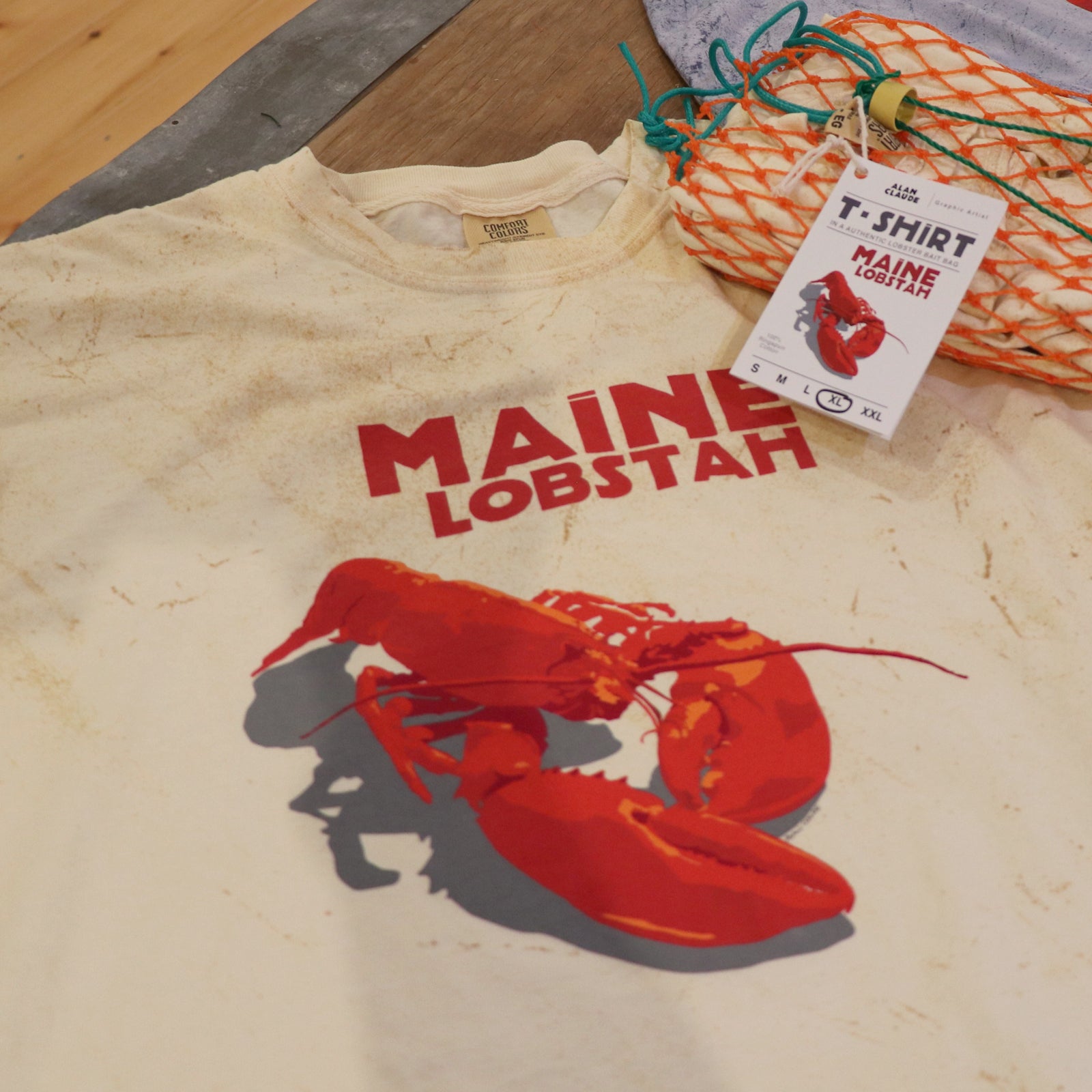 SOLD OUT!  Maine Lobster T-Shirt Maine Lobstah