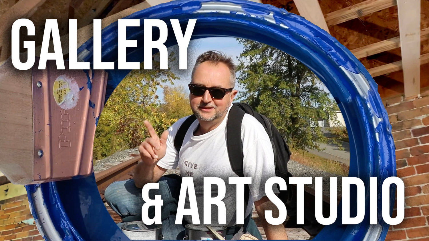 Alan Claude Art Gallery & Studio Construction Tour