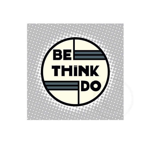 BE THINK DO - Silver By Alan Claude