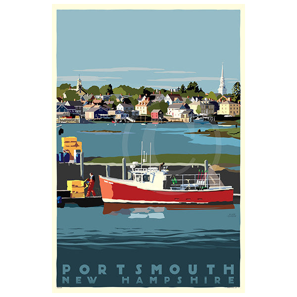 Portsmouth Lobster Boat