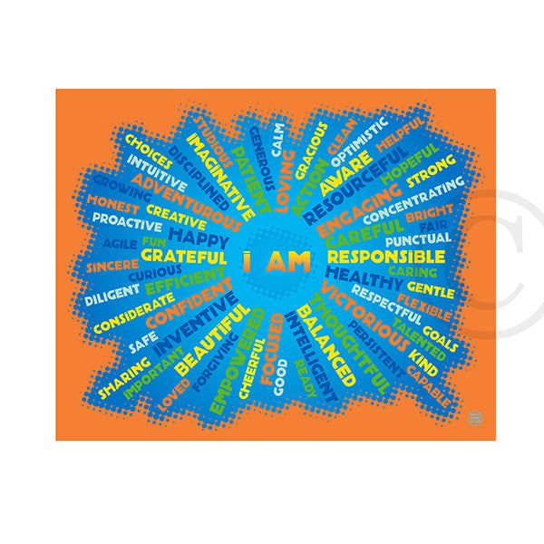 I AM Youth Mindfulness - Neon Orange
