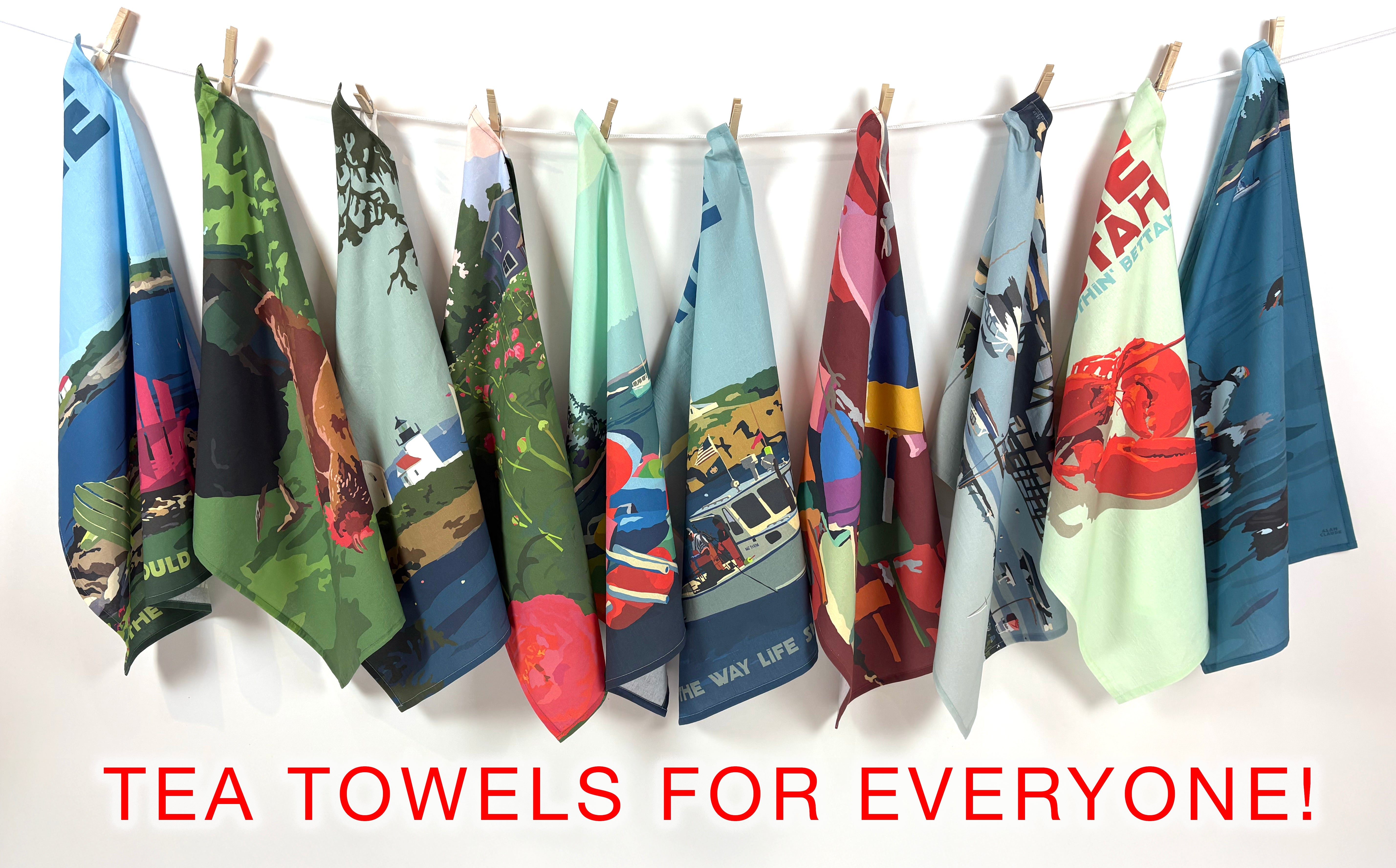 New Tea Towel Collection