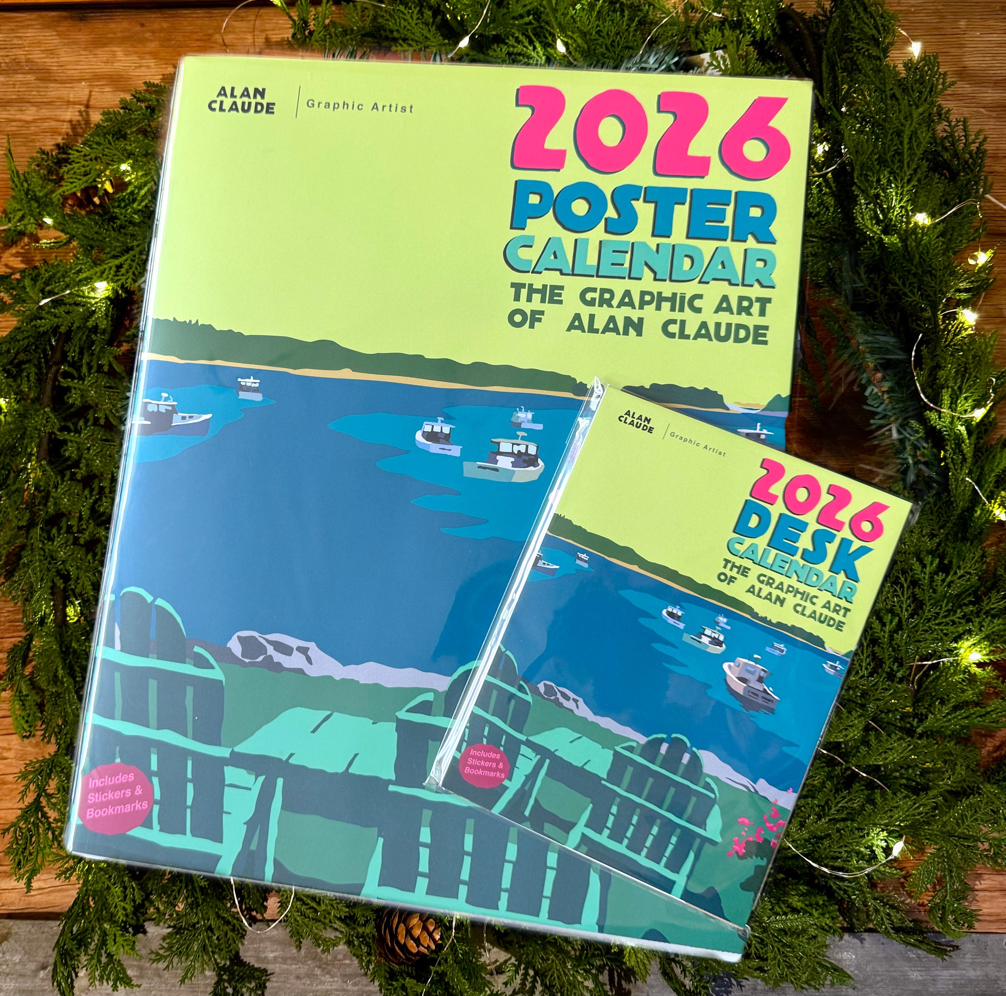 2026 Poster & Desk Art Calendar Bundle $53.00