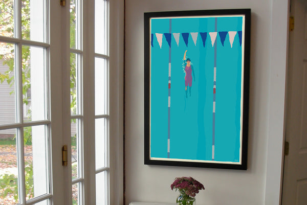 Backstroke Art Print 24