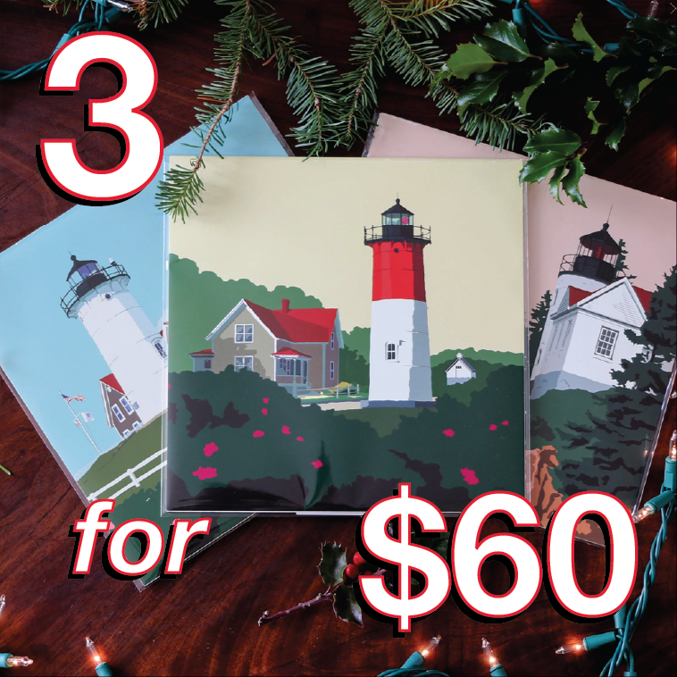 3 8x8's Lighthouse prints for $60