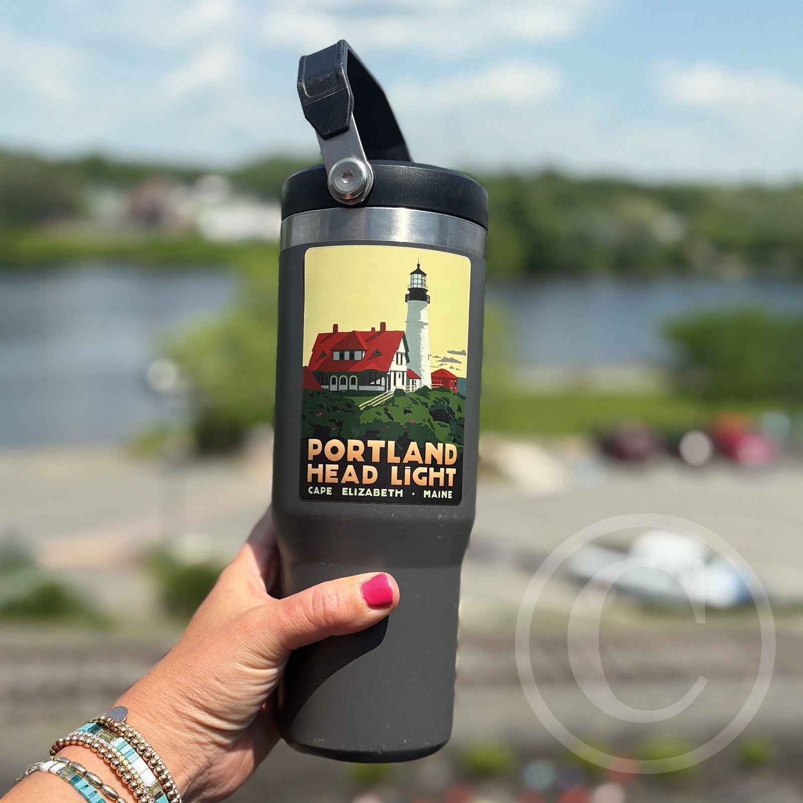 Portland Head Light Sticker