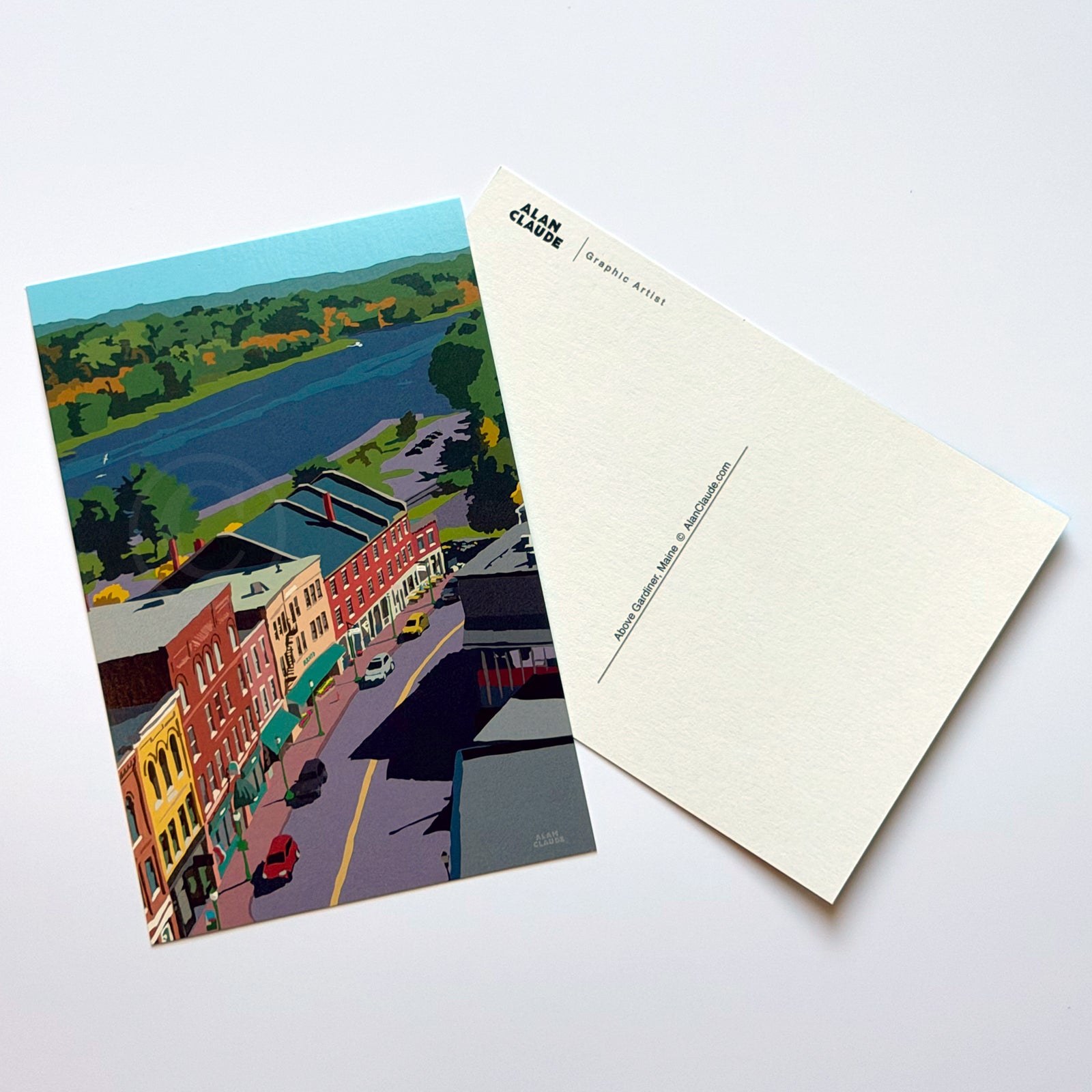Above Gardiner Postcard 4" x 6"