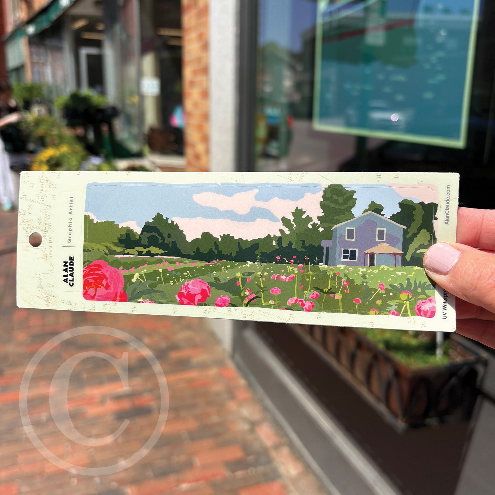 Peonies Sticker
