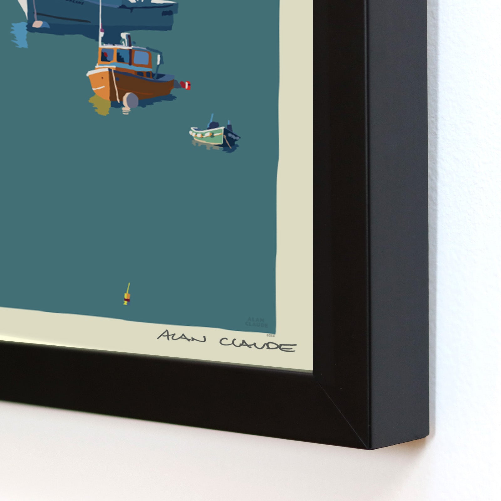Wildest Dreams 8" x 10" Framed Wall Poster By Alan Claude - Maine