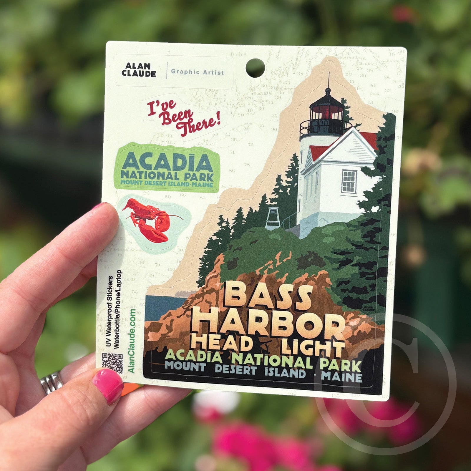 Acadia National Park Stickers - Single