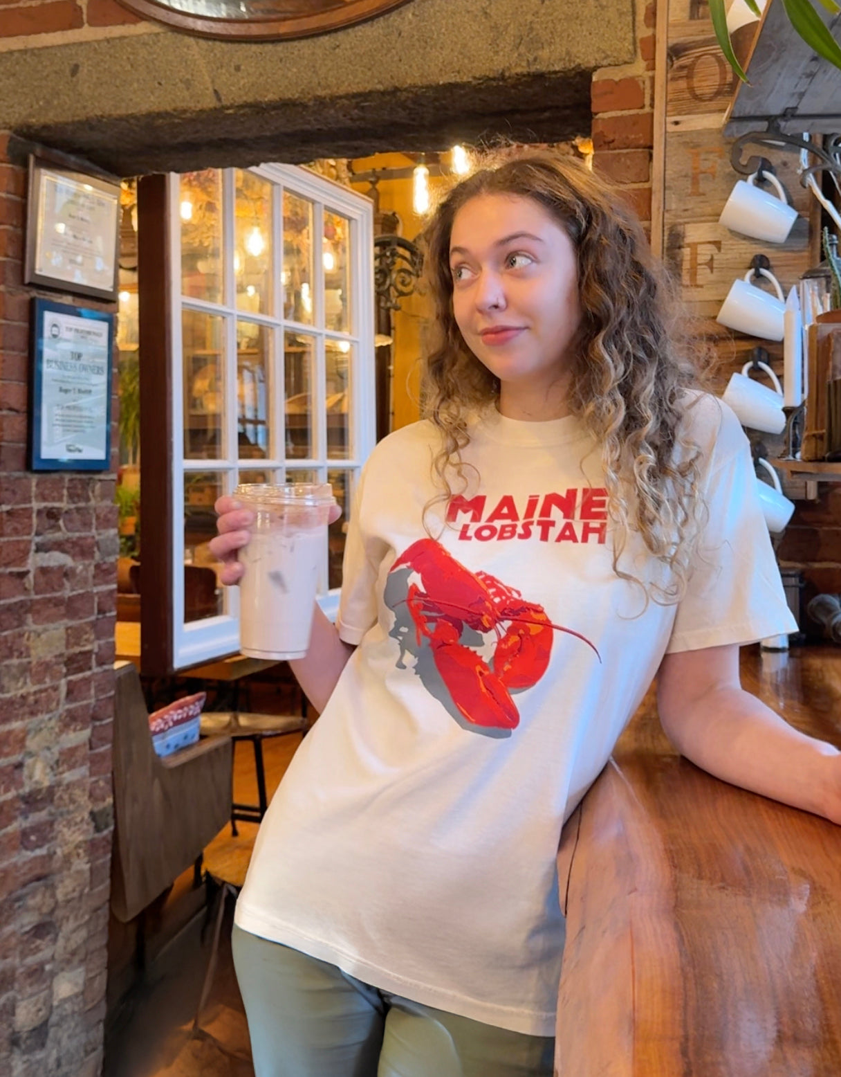 Maine Lobstah T-shirt