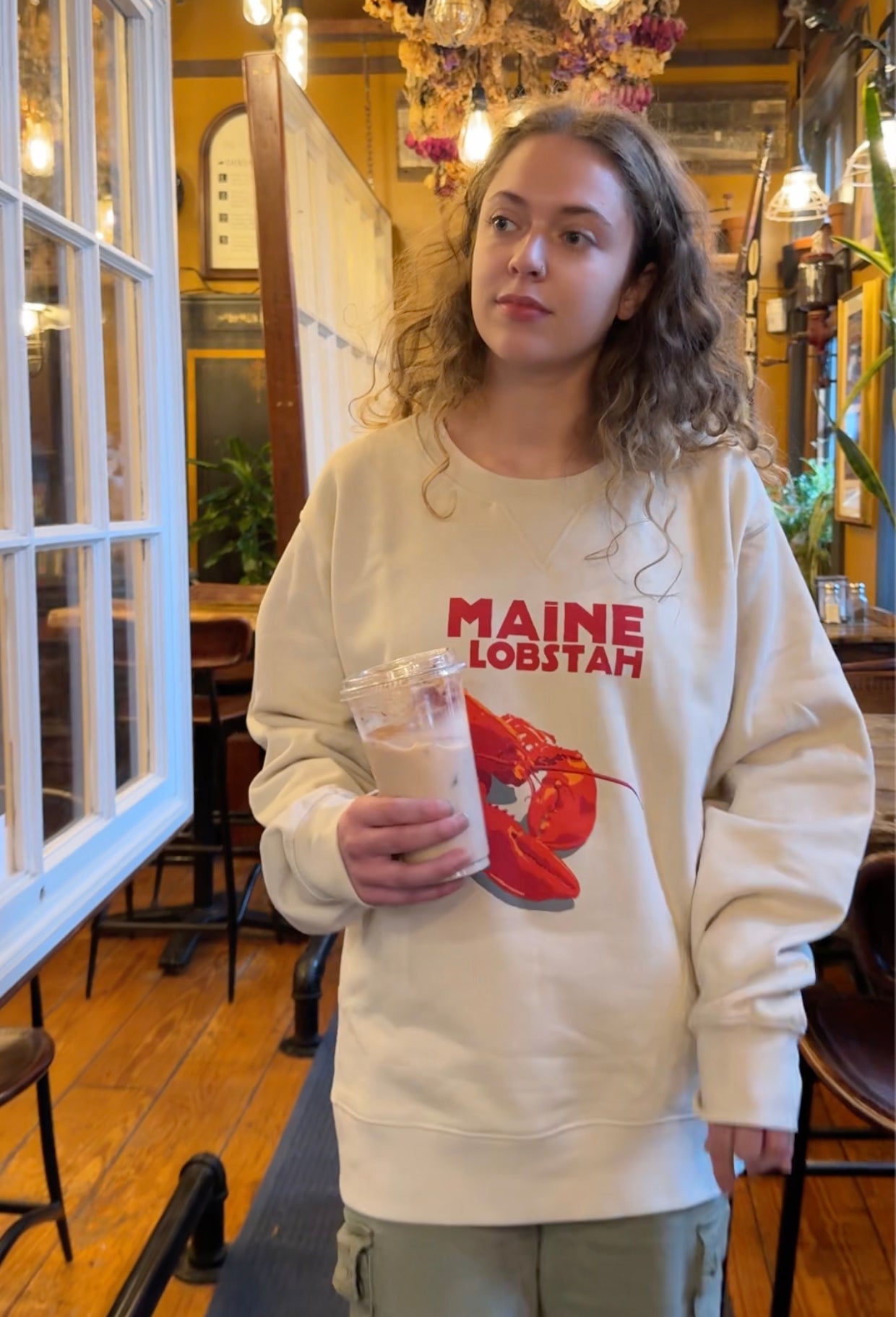 Maine Lobstah Sweatshirt