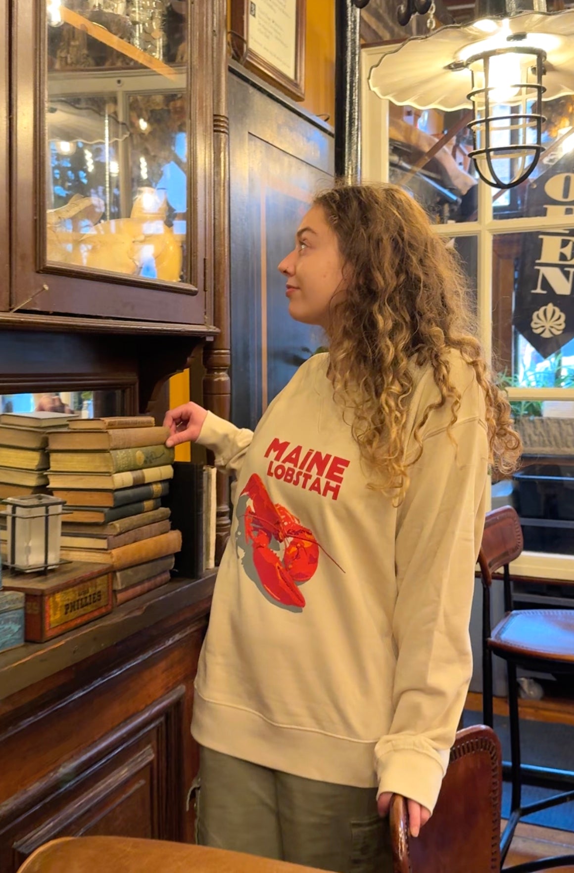 Maine Lobstah Sweatshirt