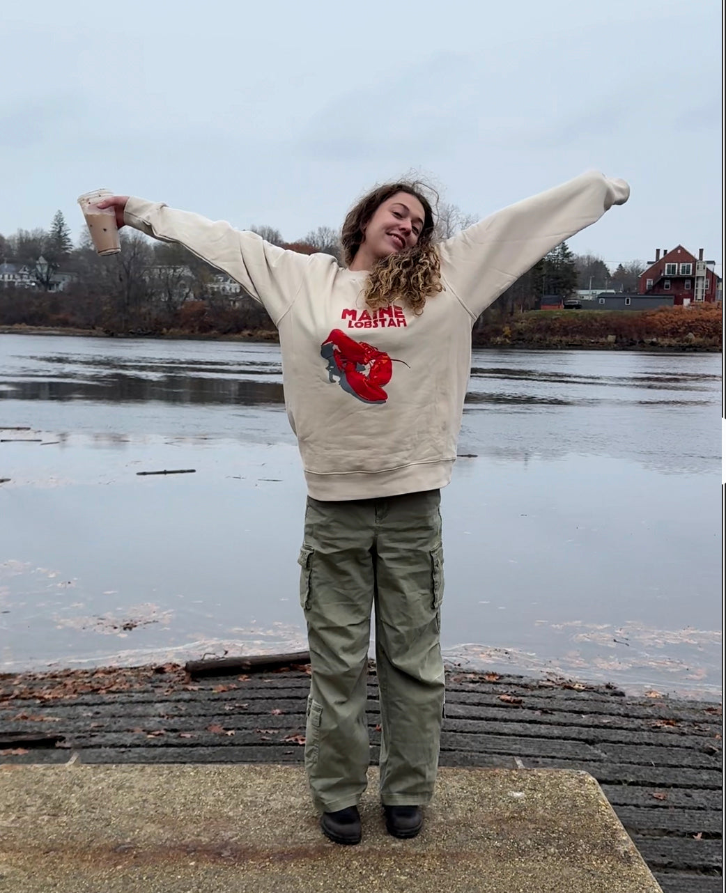 Maine Lobstah Sweatshirt