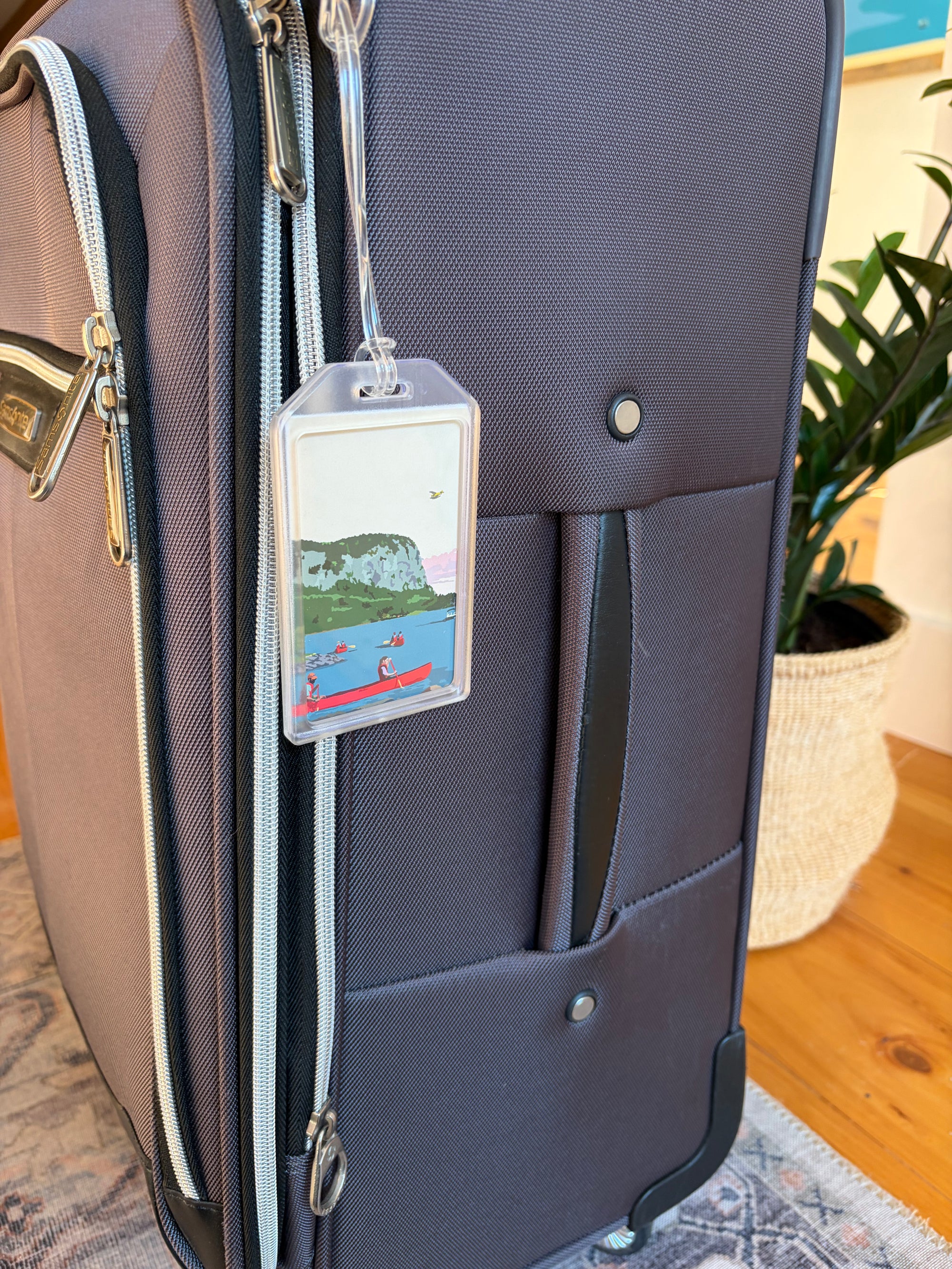 Moosehead Lake, Mt Kineo Luggage Tag