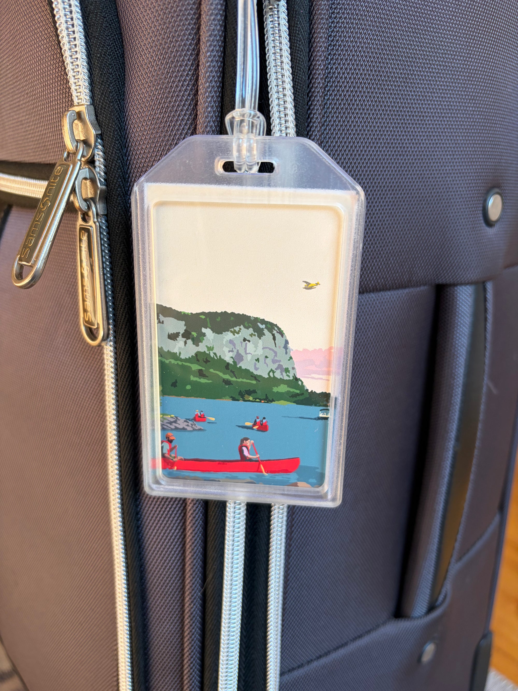 Moosehead Lake, Mt Kineo Luggage Tag
