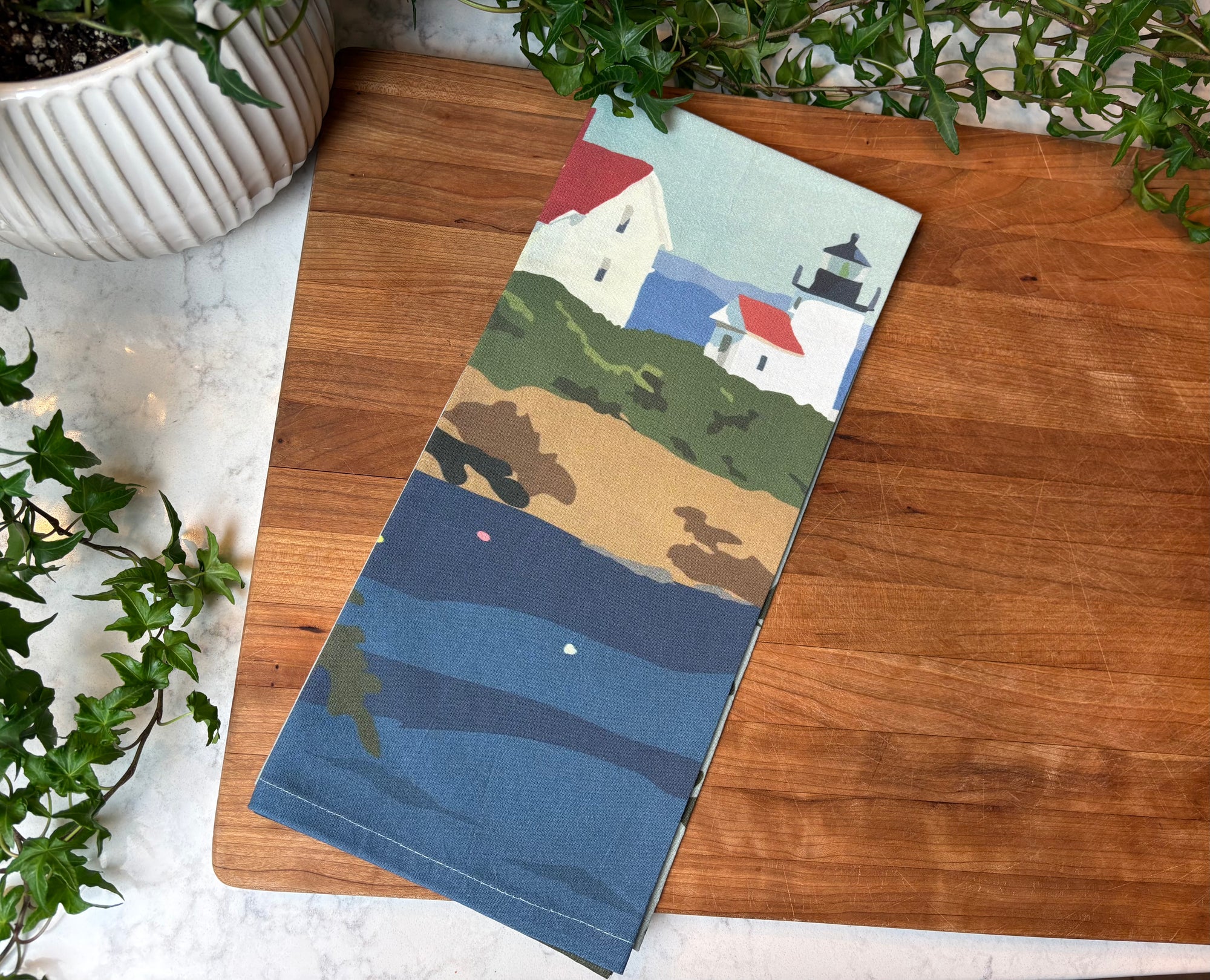 Camden Lighthouse Tea Towel