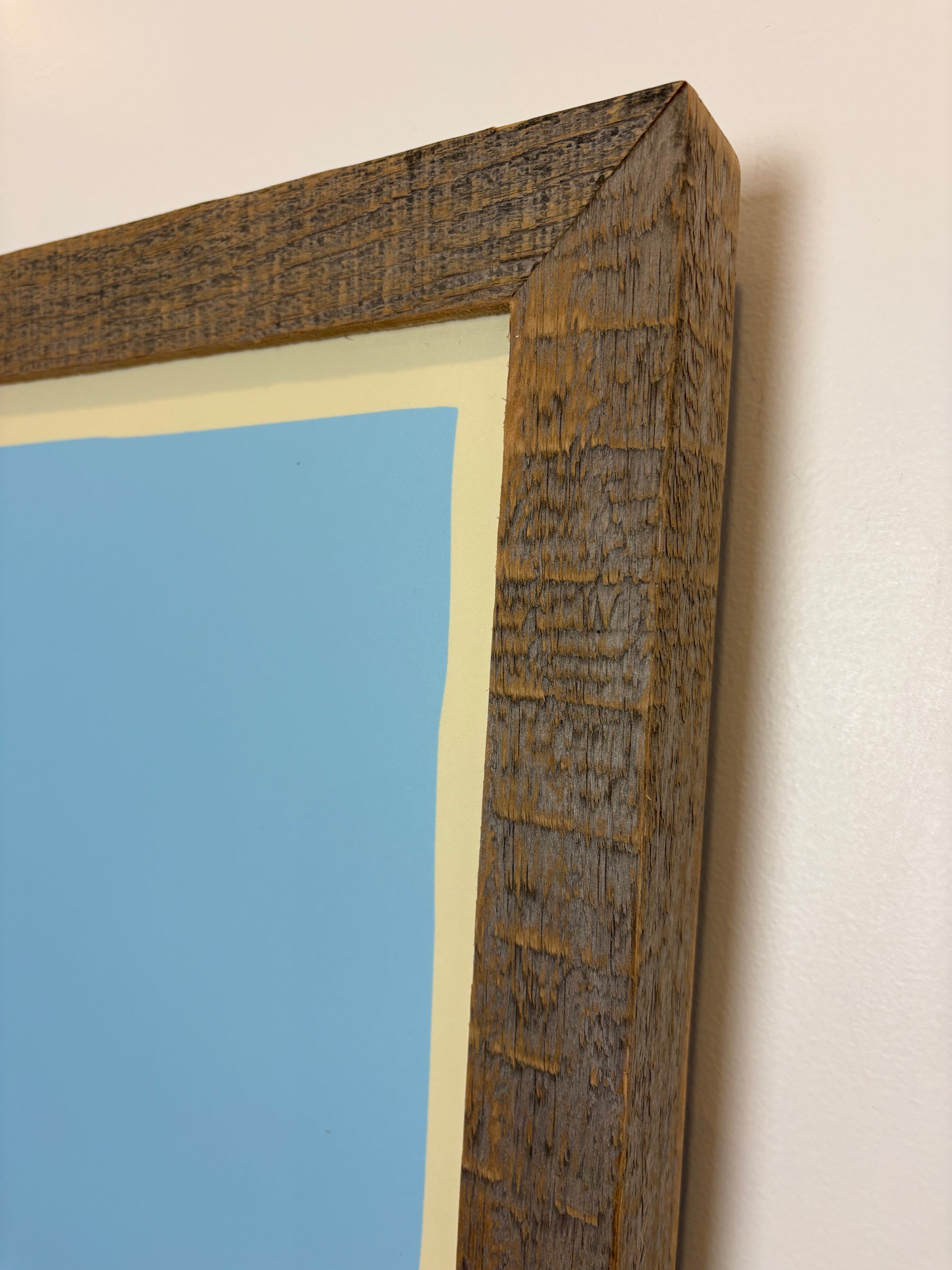 MAINE WOOD FRAME 36" x 53" Framed Casco Bay