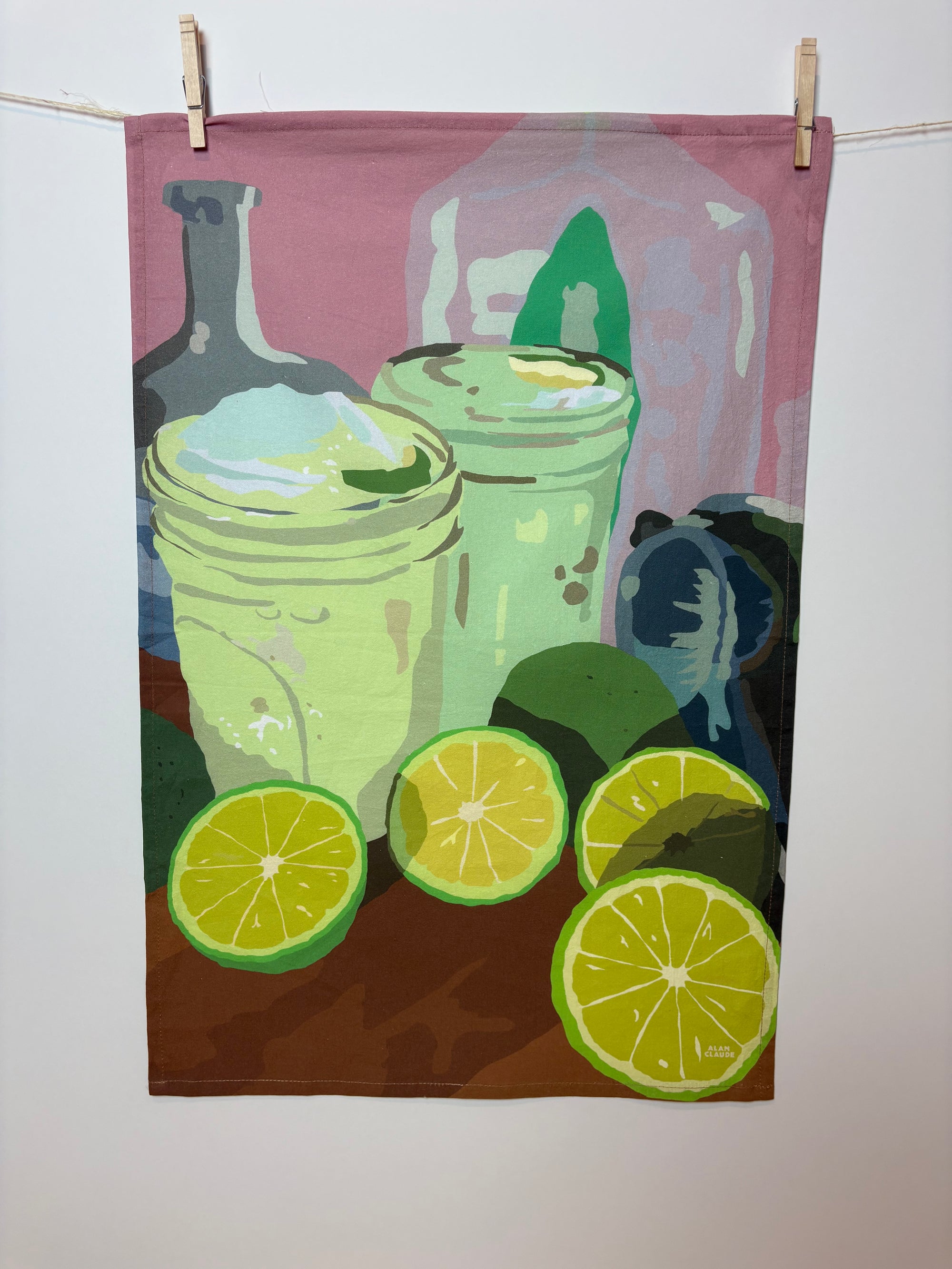 Margarita Time Tea Towel