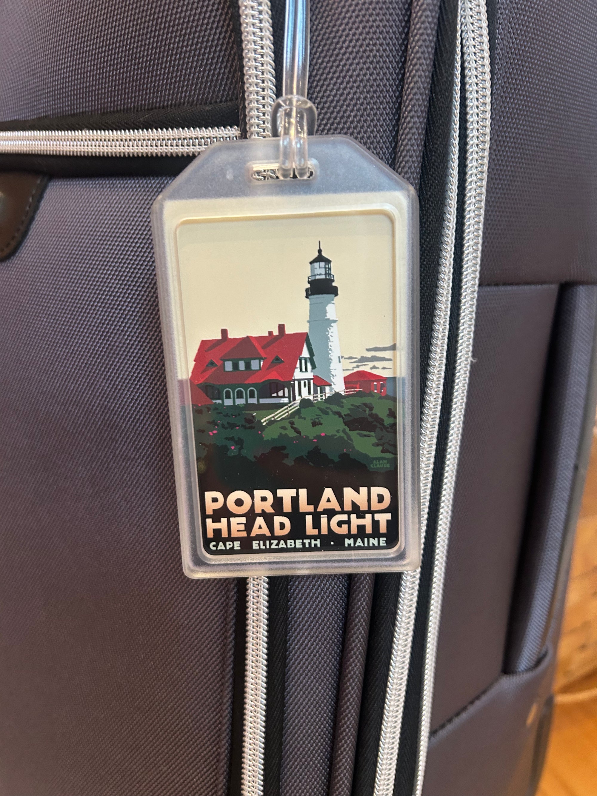 Portland Head Light Luggage Tag