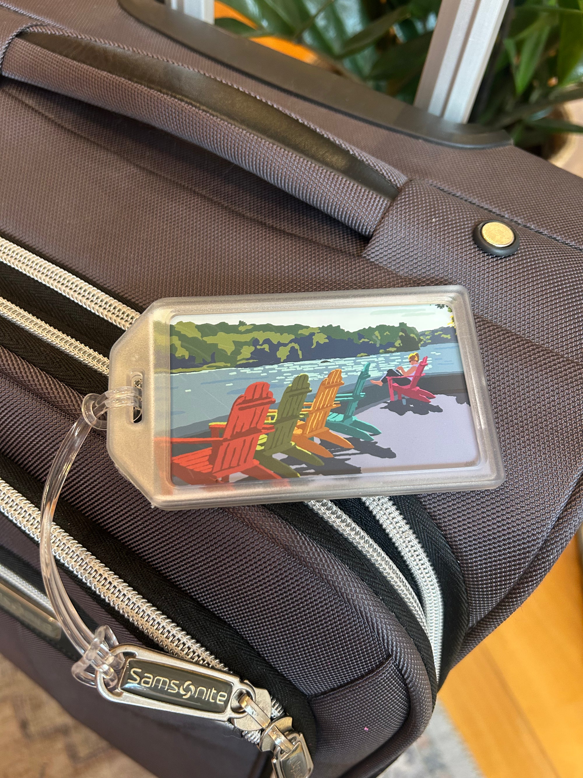 Summer Chairs Luggage Tag