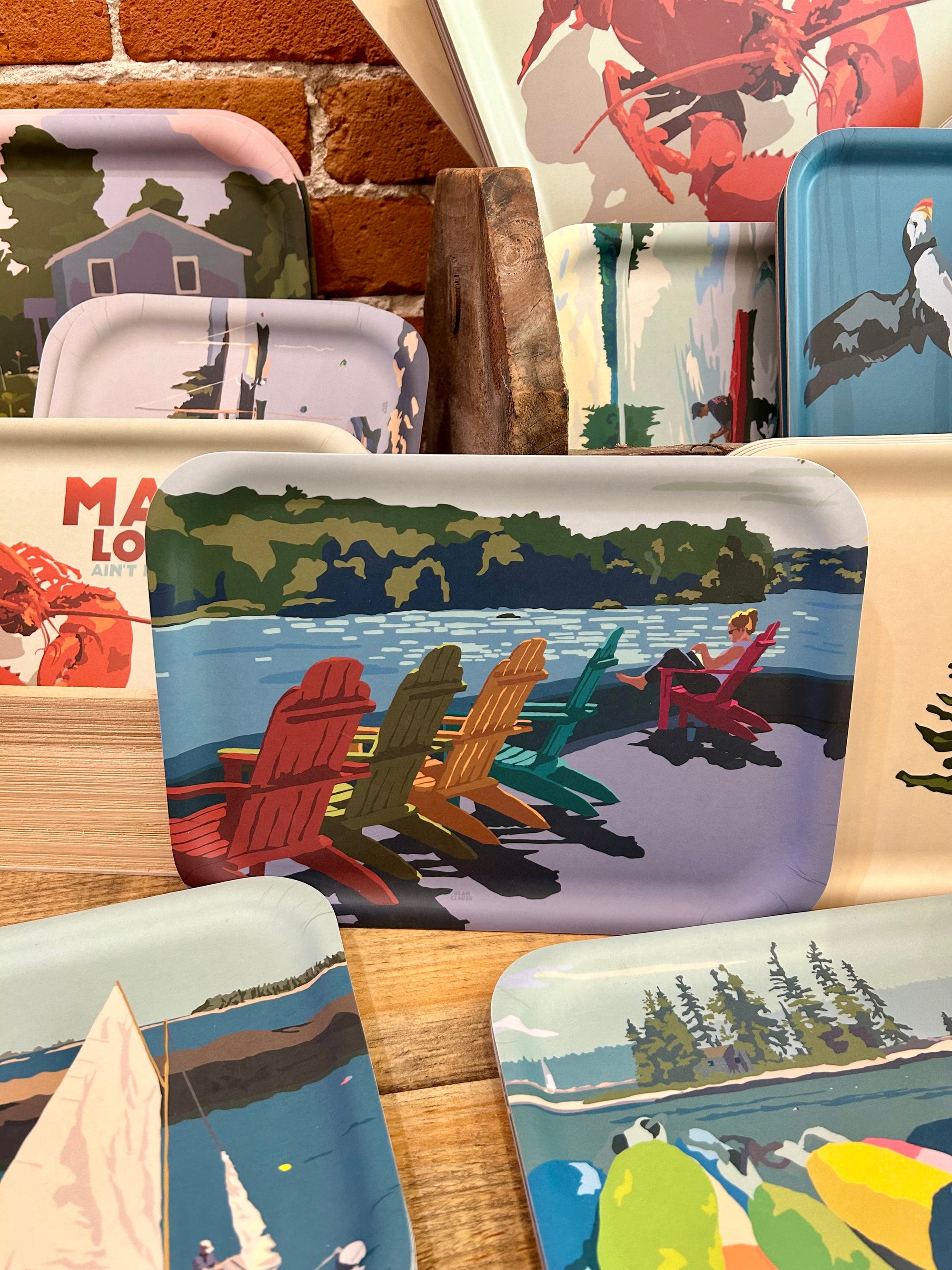Summer Chairs Tray