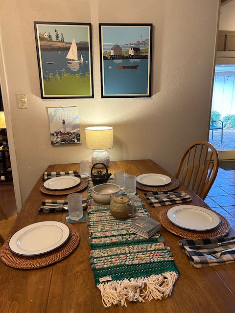 Willard Beach Art Print 18" x 24" Framed Wall Poster By Alan Claude - Maine