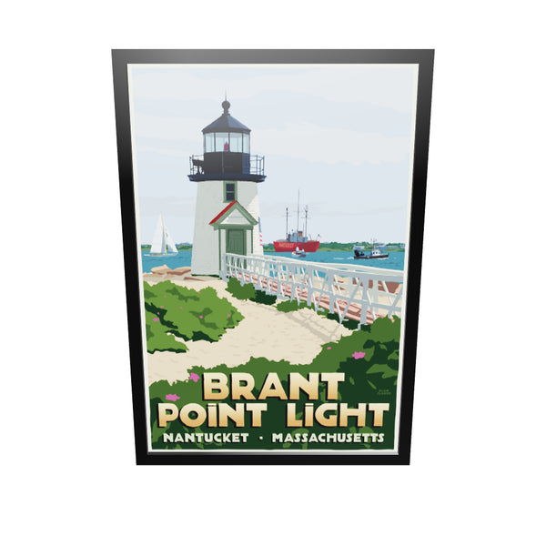 Brant Point Light Art Print 36