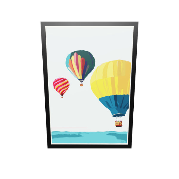 Balloons Over Islands Art Print 36