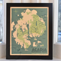 Acadia National Park Framed Art