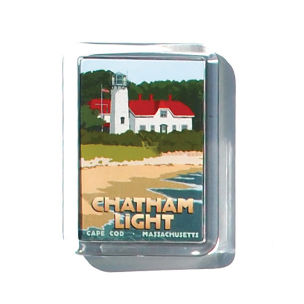 Chatham Light 2" x 2 3/4" Acrylic Magnet - Massachusetts