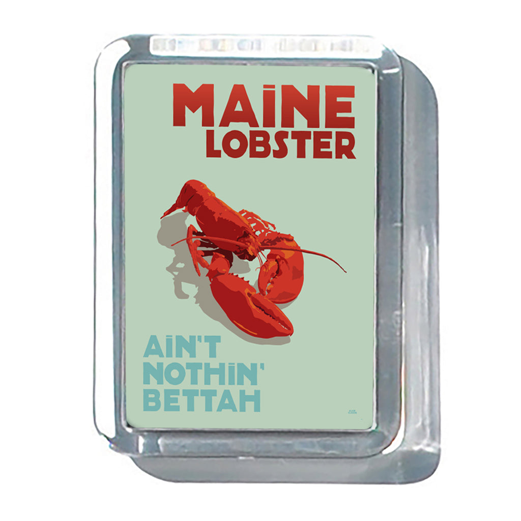 Maine lobster 2" x 2 3/4" Acrylic Magnet - Maine