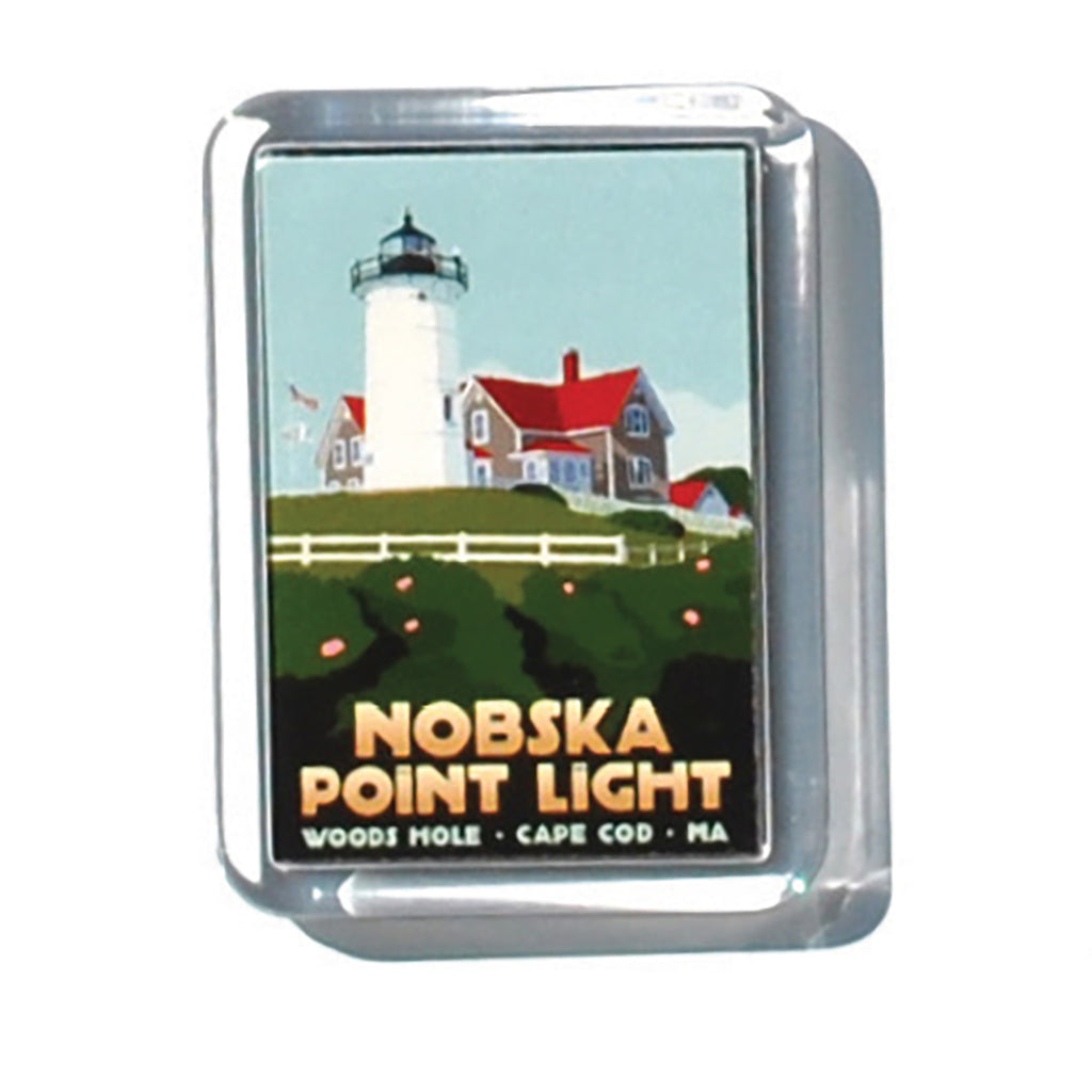 Nobska Point Light  2" x 2 3/4" Acrylic Magnet - Massachusetts